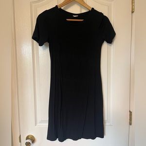 Black Garage T-shirt dress. Size xs.